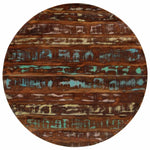 Dining Table 110x75 cm Solid Wood Reclaimed 338477