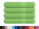 Bath Towels "FROGN" 4 pcs Apple Green 100x150 cm 360 gsm 137029