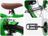 Kids Bike 12 Inches for 2-4 Years Old Green 42009373
