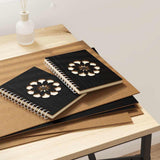 Decor Panels 50 pcs Black Oak 30 x 42 x 0.27 cm Engineered Wood 885586