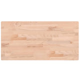 Basin Shelf Wall Mounted Steel and Solid Wood Beech 3302352