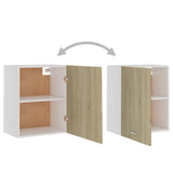 Hanging Cabinet Lyons 2 pcs Sonoma Oak 50x31x60 cm Engineered Wood 805081