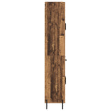 Highboard 2 pcs Old Wood Engineered Wood 3415669