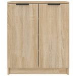 Shoe Cabinet Sonoma Oak 59x35x70 cm Engineered Wood 811424