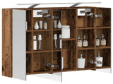 Bathroom Mirror Cabinet Old Wood 80 x 14.5 x 70 cm 889117
