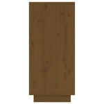 Sideboards 2 pcs Honey Brown 31.5x34x75 cm Solid Wood Pine 813387