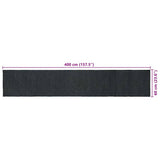 Area Rugs Dark Grey 60 x 400 cm Jute 42010554