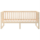 Day Bed without Mattress 100x200 cm Solid Wood Pine 820886