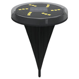 Solar Ground Lights with Ground Spikes Outdoor 12 pcs Warm White 4008197