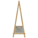 Clothes Rack with Shelves 106x34x102 cm Bamboo 4008906