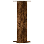 Plant Stands 2 pcs Smoked Oak 30x30x95 cm Engineered Wood 3307877