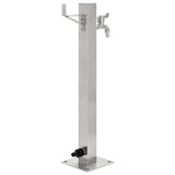 Garden Water Column Stainless Steel Square 65 cm 45454
