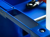 Janitor Cleaning Trolley, with Bin, Shelves and Hooks - Blue T3398P328340