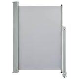 Patio Retractable Side Awning 120 x 300 cm Grey 45189