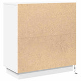 LED Sideboard for White 71 x 34.5 x 75 cm Engineered Wood 869642