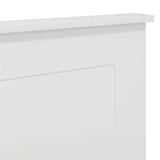 Headboard Gloss White 100 cm Engineered Wood 887598