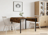 Extendable Dining Table 120 x 81.5 x 75 cm Engineered Wood 8006117