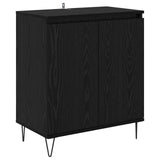 Sideboard Black Oak 60 x 35 x 70 cm Engineered Wood 882600