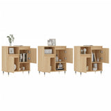 Sideboards 3 pcs Sonoma Oak Engineered Wood 3190144