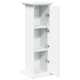 Display Stand with Storage White 31x30x90 cm Engineered Wood 854607