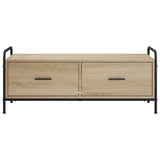 Coffee Table Sonoma Oak 99.5 x 49 x 41 cm Engineered Wood 8013609