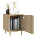 Bedside Cabinets 2 pcs Sonoma Oak Engineered Wood 812049