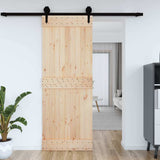 Door NARVIK 85x210 cm Solid Wood Pine 154432