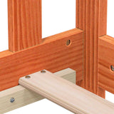 Day Bed without Mattress Wax Brown 90x200 cm Solid Wood Pine 844408