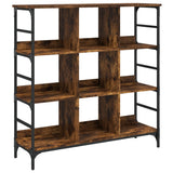 Sideboard Smoked Oak 102x32x103,5 cm Engineered Wood 837729
