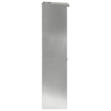 Parcel Drop Box Black 44.5 x 29 x 110.5 cm Galvanised Steel 874931