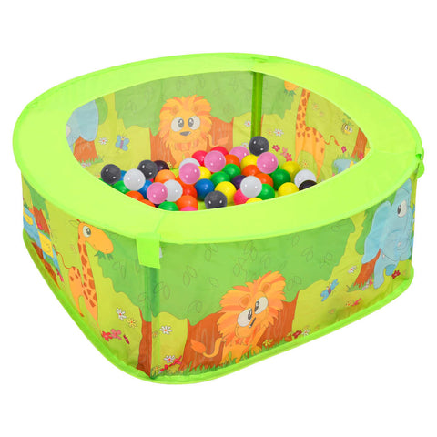 ZNTS Ball Pool with 300 Balls for Kids 75x75x32 cm 3107720