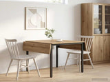 Extendable Dining Table 120 x 81.5 x 75 cm Engineered Wood 8006120