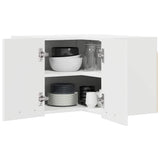Hanging Cabinet White 57 x 57 x 40 cm Engineered Wood 884186