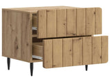 Bedside Cabinet 2 pcs Artisan Oak 43 x 34.5 x 49.5 cm 894314