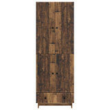 Cabinet Set 2 pcs Old Wood 66 x 34.5 x 95 cm Engineered Wood 3416356