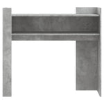 ZNTS Console Table Concrete Grey 100x35x90 cm Engineered Wood 848468