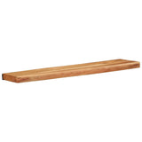 Wall Shelves 2 pcs 80x20x3.5 cm Solid Wood Acacia 373626