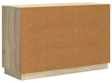 Sideboard Sonoma Oak 89 x 34.5 x 77 cm Engineered Wood 895337