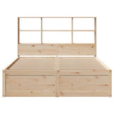 Bed Frame without Mattress 120x190 cm Small Double Solid Wood Pine 3323473