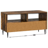 LED TV Cabinet Smoked Oak Engineered Wood 896560