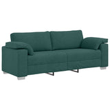 Sofa Set 2 pcs Dark Green 219 x 77 x 82 cm Fabric 3324745