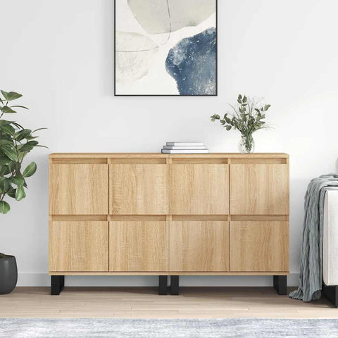 Sideboards 2 pcs Sonoma Oak Engineered Wood 3190184