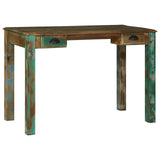 Writing Desk Brown 112 x 55 x 76 cm Solid Reclaim Wood 358877