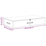 Storage Box 6 pcs Anthracite 90 x 48 x 15 cm Non-woven fabric 42024594