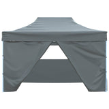 Party Tent Folding Anthracite 291 x 431 x 315 cm Oxford Fabric 42023631