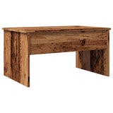 Coffee Table Old Wood 80x50.5x41.5 cm Engineered Wood 856930