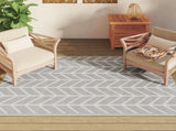 Outdoor Carpet ARAKIL Grey 140x200 cm PP 368546
