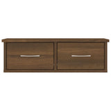 Wall Cabinet Brown Oak 60x26x18.5 cm Engineered Wood 815080