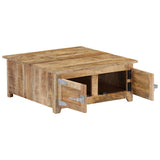 Coffee Table 70x70x30 cm Solid Mango Wood 247693