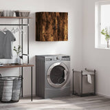 Wall Cabinet Smoked Oak 60x31x60 cm Engineered Wood 829977
